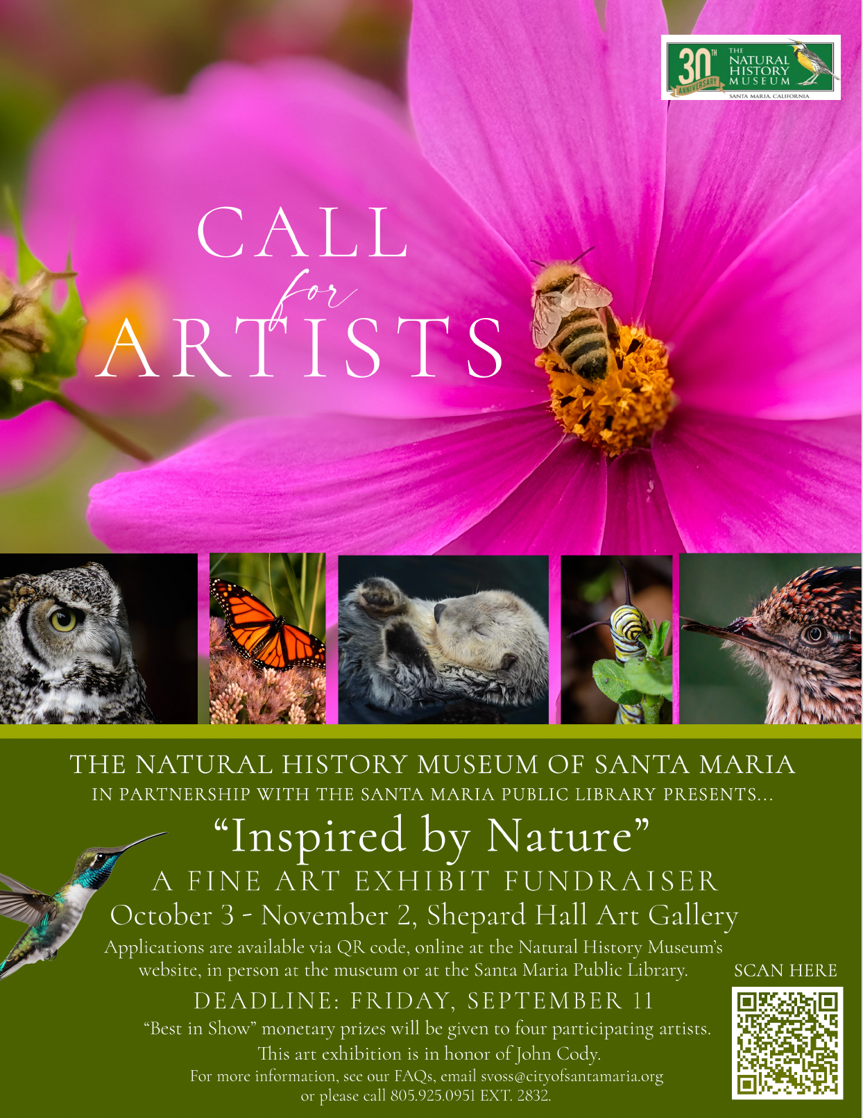 Call for Artists, Inspired by Nature